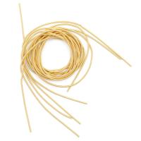 КМ001НН1 Канитель гладкая матовая Золото 1 мм 5 грамм +/- 0,1 гр.