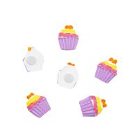 LR15-4604 Декор для рукоделия 'Пирожное', 6 шт/упак