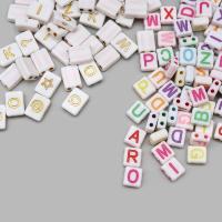 CN2038-6583 Бусины 'Ассорти алфавит английские буквы' плоские 2 прокола, пластик, 2*20гр Astra&Craft