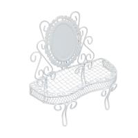 KB2237X Металлический туалетный столик, белый 9,8*4*11см Astra&Craft