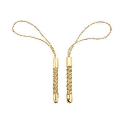 4AR346 Шнур для брелоков металлизированный, 2шт/упак, Astra&Craft