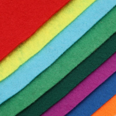 Фетр листовой жесткий ассорти, 1.0мм, 20х30см, 8шт/упак Astra&Craft