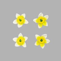 LR15-4616 Декор для рукоделия 'Нарцисс', 4 шт/упак