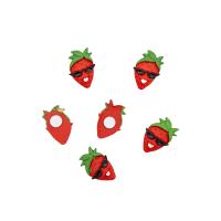 LR15-4611 Декор для рукоделия 'Клубника в очках', 6 шт/упак