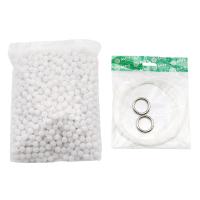 Набор для плетения сумки из бусин 'Шамбала' 12 мм белый, Astra&Craft