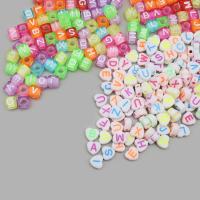 CN2038-6587 Бусины 'Веселые буковки', пластик, 2*20гр Astra&Craft