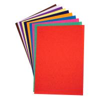 Фетр листовой жесткий ассорти, 1.0мм, 20х30см, 10шт/упак Astra&Craft