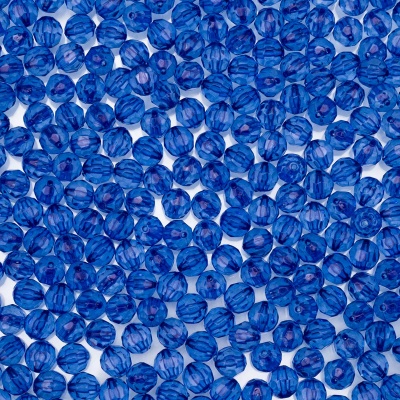 (684977) 2024 Бусины круглые акрил, 10мм, 500гр. Astra&Craft (30 синий)