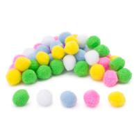 Помпоны 'Пастель' 20мм, 5 цветов, 50шт, Astra&Craft