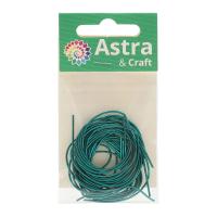 КА018НН1 Канитель гладкая глянцевая Малахит 1 мм 5 гр. +/- 0,1 гр.