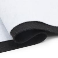 Фетр листовой мягкий черный/белый, 1.0мм, 20х30см, 8шт/упак, Astra&Craft