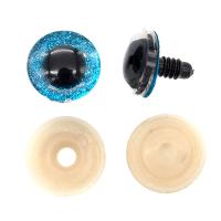 AR1219-A Глаза искристые голубые 20мм, 2шт/упак