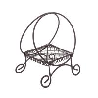 KB4253 Металлическая стойка для корзины, корич. 5*7,5*3*8см Astra&Craft