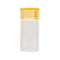 AR1332 Бутылочка стеклянная с цветной крышечкой 2,4*5см, 2шт/упак