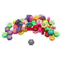 Бусины из полимерной глины 'Цветочки-смайлики 1' 10мм 20г, Astra&Craft