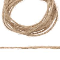 73426 Шпагат джутовый 2-х ниточный 1120 текс, кач. СВ, 1,12 мм*900 м, 1000 гр (+/- 10 гр), цв. натуральный