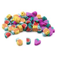 ZZ1437-1 Бусины из полимерной глины 'Летний фруктовый микс', 50шт/упак, Astra&Craft