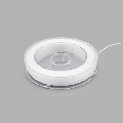 Нить-резинка без оплетки 0,8 мм*20м, Astra&Craft (белый)