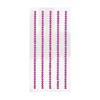 Декоративные наклейки 'Жемчуг', 3 мм, Astra&Craft (47 сиреневый)