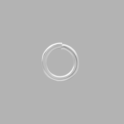 4AR241/242/243 Кольцо соединительное 0,9*6мм, 50шт/упак, Astra&Craft (серебро)