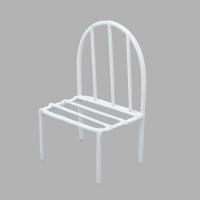 KB4248 Металлический мини стул, белый 4,5*3,5*2,5*7,5см Astra&Craft