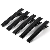 4AR081 Основа для заколки крокодил, черная 5см, 5 шт/упак, Astra&Craft