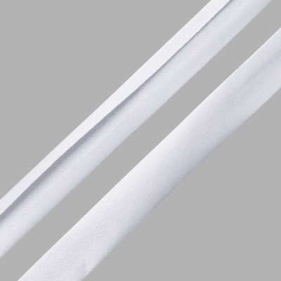 Косая бейка атласная 1,5см*5м 0000-1534 (6001 белый)