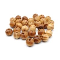 WDB0019 Бусины деревянные, кофейные, круглые, 9*10мм, 11гр, 30шт/упак, Astra&Craft