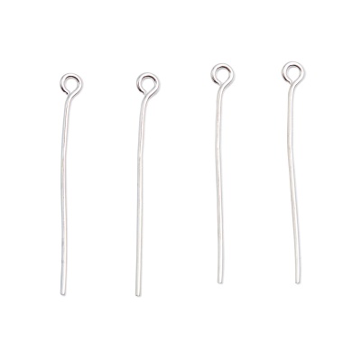 Штифты с петлей 30мм, 50 (+/-5)шт/упак, Astra&Craft (серебро)