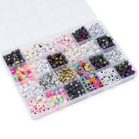 Набор ассорти из бусин англ. Алфавита и сердец, для рукоделия и творчества Astra&Craft