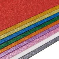 Набор фоамирана с глиттером 'Ассорти', 20х30см, 2мм, 10шт, Astra&Craft