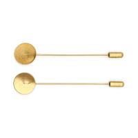 25841 Основа для шляпной булавки '001', уп.2шт, золото