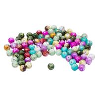 2008 Бусины пластиковые, микс 'Камешки', микс цвета, круглые, 7мм, 90шт/упак, Astra&Craft