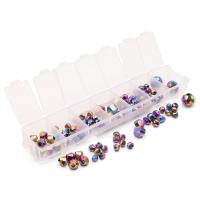 Набор стеклянных бусин 'Радужный', 95+/-2 шт, Astra&Craft