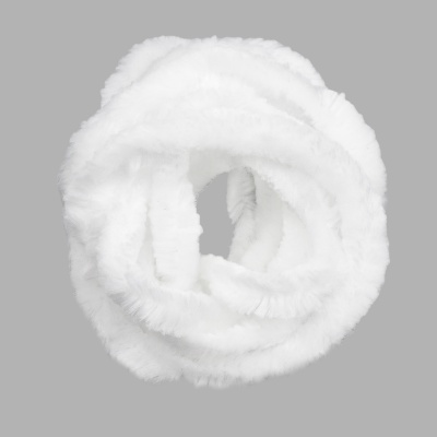 Синель для брошей 5мм*1м, микрополиэстер, Astra&Craft (белый)