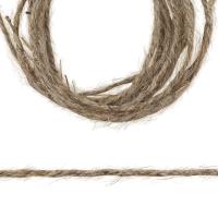 76171 Шпагат льняной 2-х ниточный 1250 текс, 1,25 мм*50 м, 70 гр (+/- 5 гр), цв. натуральный