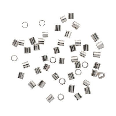 4AR229 Кримп 2мм, 50шт/упак, Astra&Craft (Серебро)