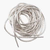 ТБ001НН2 Трунцал витой,серебро 2,0 мм, 5 гр/упак Astra&Craft