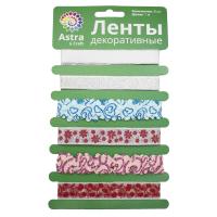 Ленты декоративные 'Цветочное сияние', 6шт*1м