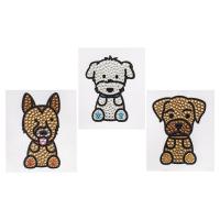 Набор аппликаций на клеевой основе 'Щеночки 2', 3шт, Cristal