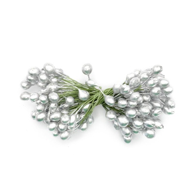 AR561 Тычинки для искусственных цветов 0,5*6см, вес 10гр. (серый)