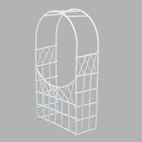 KB8901-IV Металлическая арка, белая 7,8*3,8*14,8см Astra&Craft