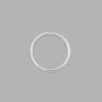 4AR247/248/249 Кольцо соединительное 0,9*10мм, 50шт/упак, Astra&Craft (Серебро)
