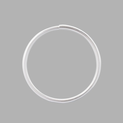 4AR259/260 Кольцо соединительное двойное, 12мм, 50шт/упак, Astra&Craft (Серебро)