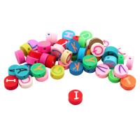 Бусины из полимерной глины 'Английский алфавит' 10мм 20г, Astra&Craft