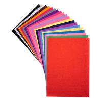 Фетр листовой жесткий ассорти, 1.0мм, 20х30см, 20шт/упак Astra&Craft