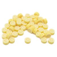 ZZ1419 Бусины из полимерной глины 'Лимон', 50 (+/- 3)шт/упак, Astra&Craft