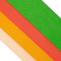 Набор бумаги гофрированной крепированной, 50*200 см, 35 гр/м2, 4 цвета 'Ассорти 2' Astra&Craft