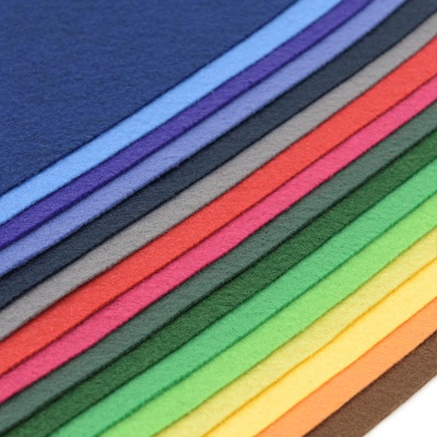 Фетр листовой мягкий ассорти, 1.0мм, 20х30см, 16шт/упак, Astra&Craft (1)