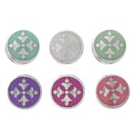 Бусины-шармы металлизированные, пластик, RS-1, 13*7, 6 шт/упак, микс, Astra&Craft